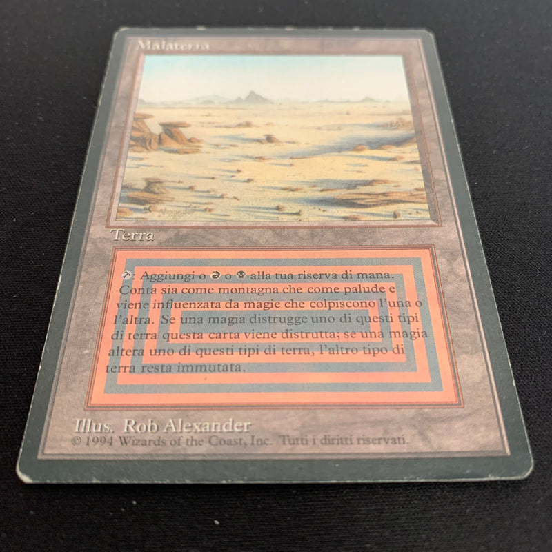 Magic the Gathering Badlands - Foreign Black Bordered - Italian 