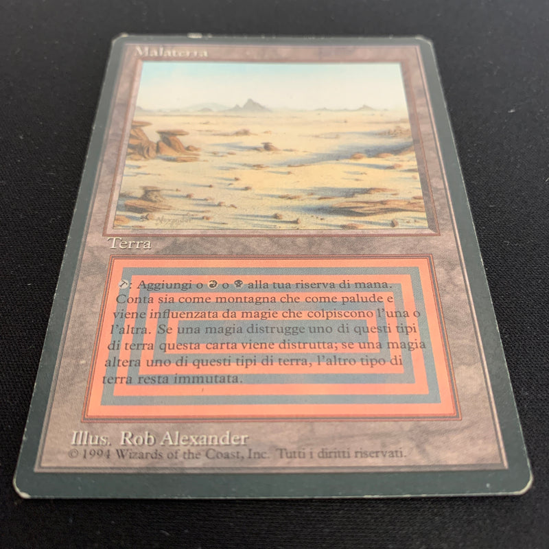 Magic the Gathering Badlands - Foreign Black Bordered - Italian 