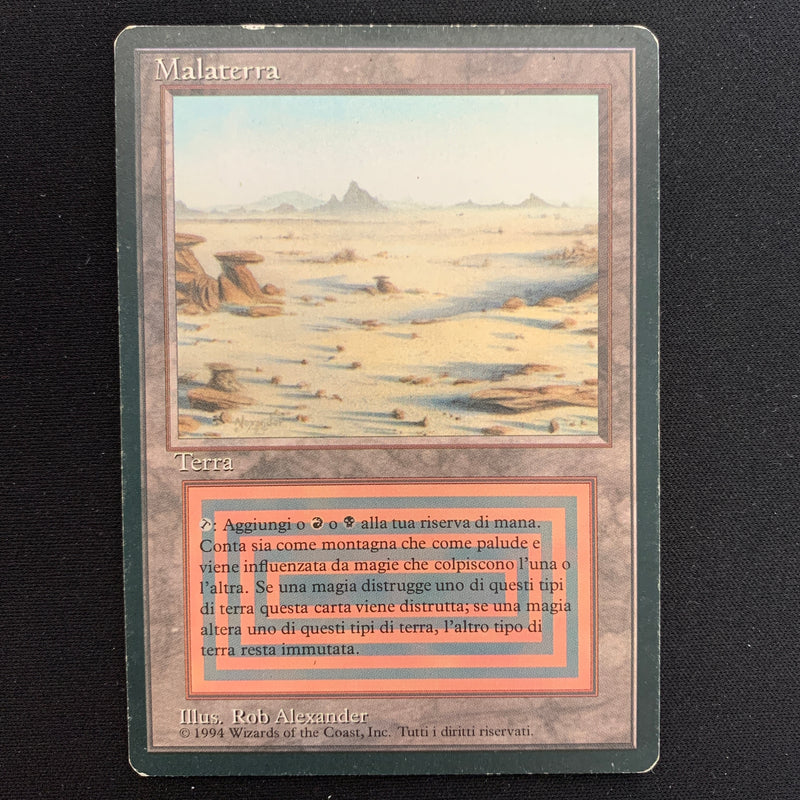 Magic the Gathering Badlands - Foreign Black Bordered - Italian 