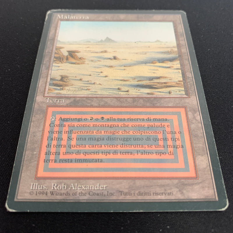 Magic the Gathering Badlands - Foreign Black Bordered - Italian 