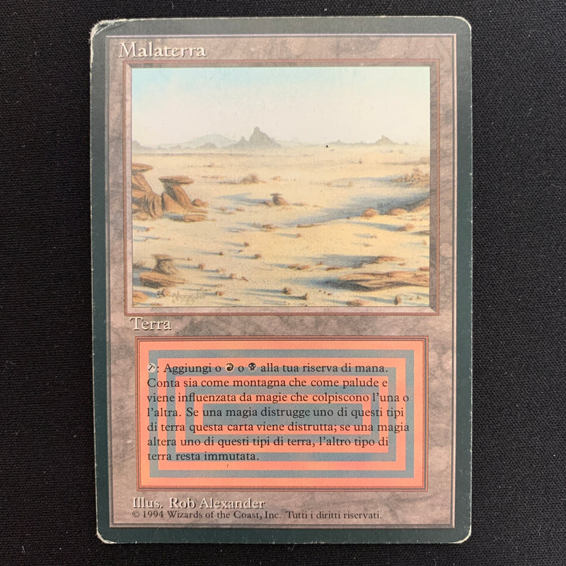 Magic the Gathering Badlands - Foreign Black Bordered - Italian 