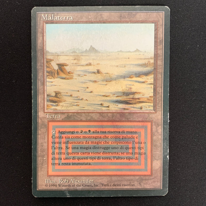 Magic the Gathering Badlands - Foreign Black Bordered - Italian 