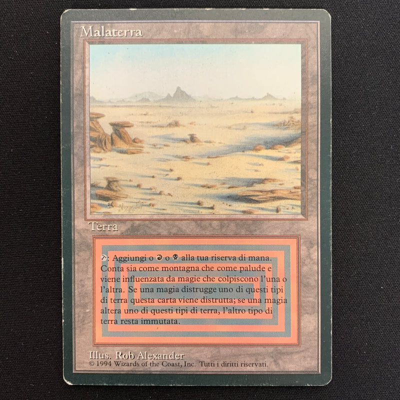 Magic the Gathering Badlands - Foreign Black Bordered - Italian 