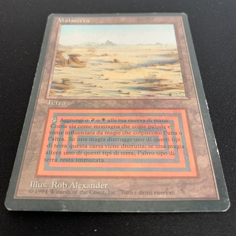 Magic the Gathering Badlands - Foreign Black Bordered - Italian 