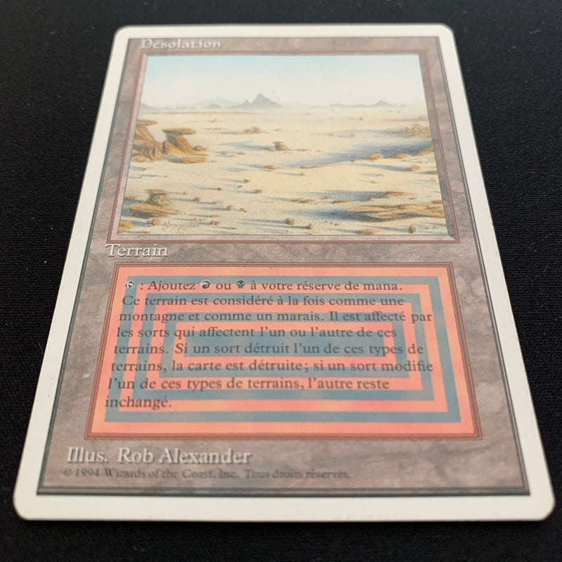 Magic the Gathering Badlands - Foreign White Bordered - French 