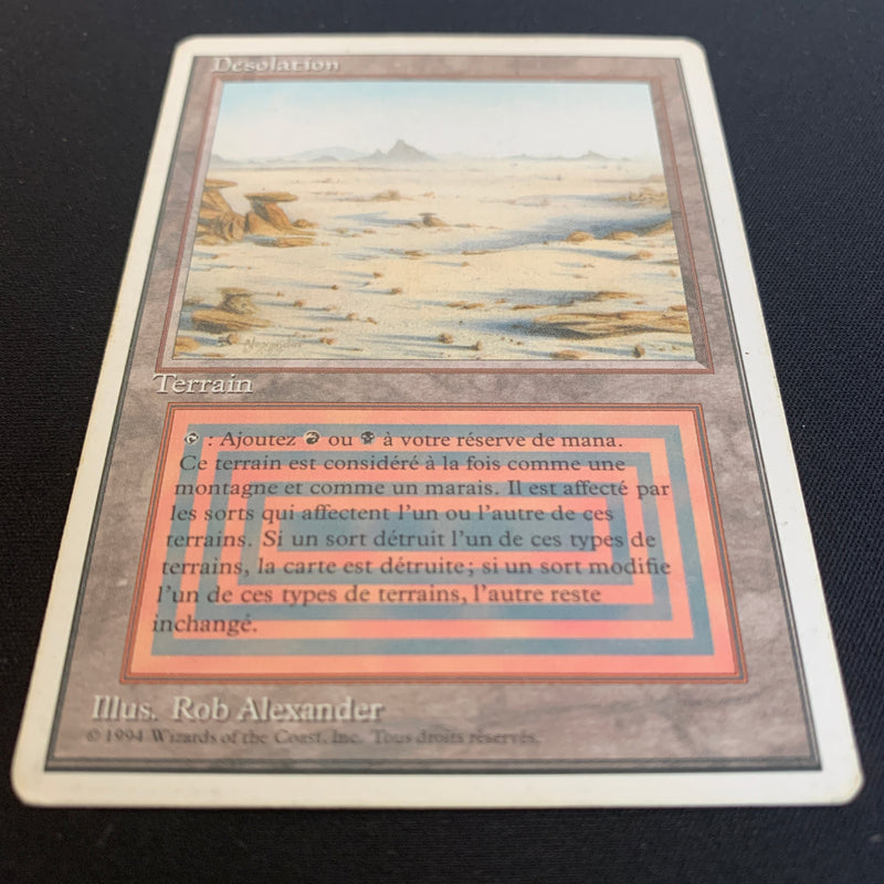 Magic the Gathering Badlands - Foreign White Bordered - French 