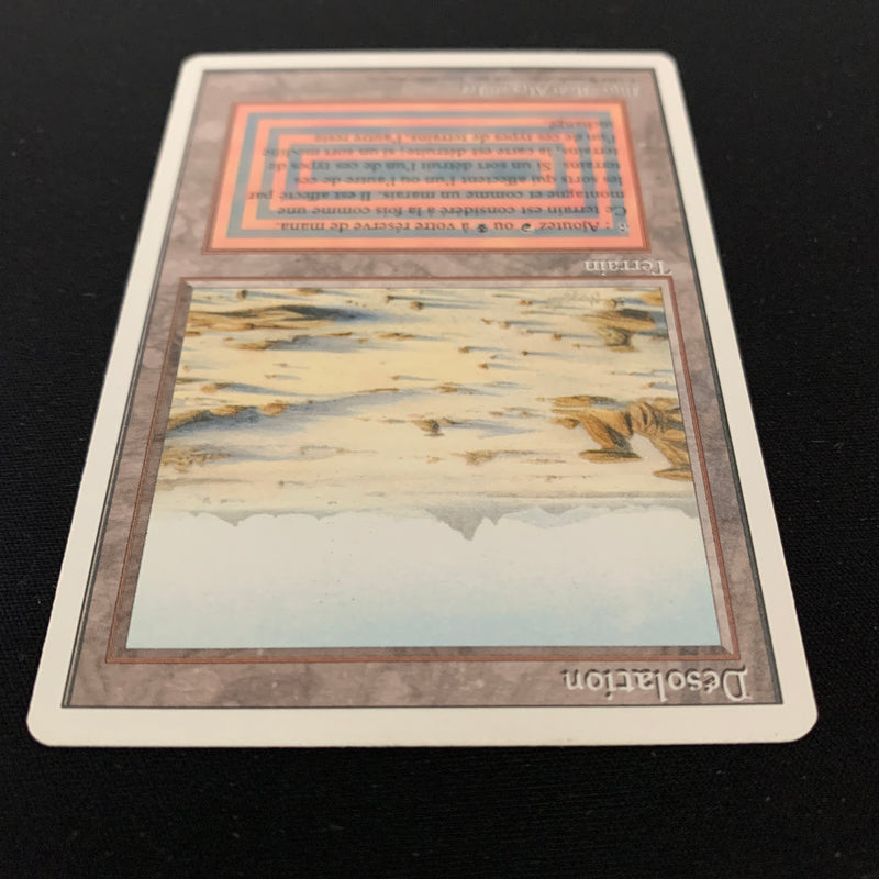 Magic the Gathering Badlands - Foreign White Bordered - French 