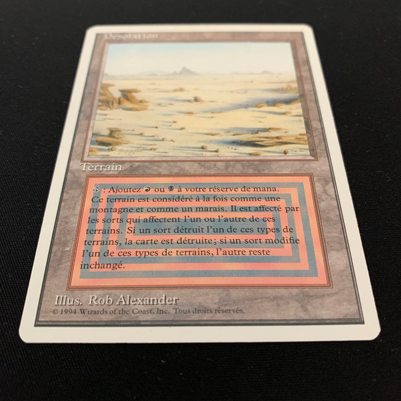 Magic the Gathering Badlands - Foreign White Bordered - French 