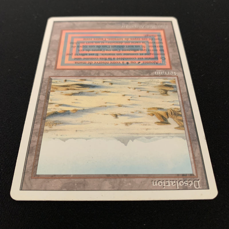 Magic the Gathering Badlands - Foreign White Bordered - French 