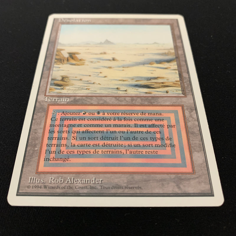 Magic the Gathering Badlands - Foreign White Bordered - French 