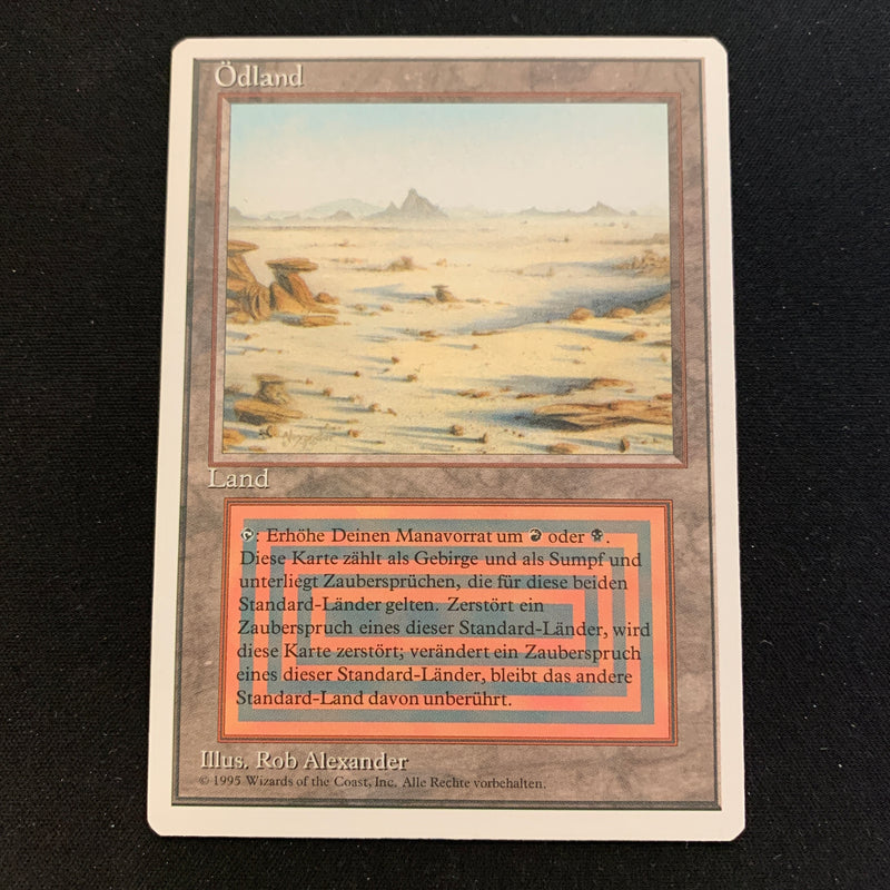 Magic the Gathering Badlands - Foreign White Bordered - German 