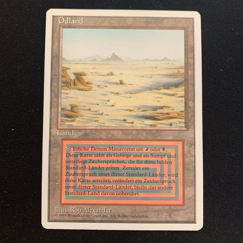 Magic the Gathering Badlands - Foreign White Bordered - German 