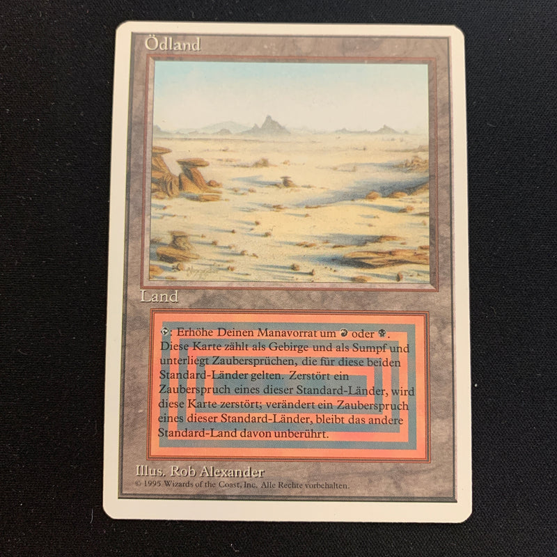 Magic the Gathering Badlands - Foreign White Bordered - German 