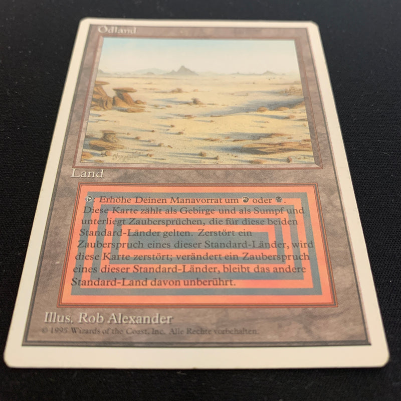 Magic the Gathering Badlands - Foreign White Bordered - German 