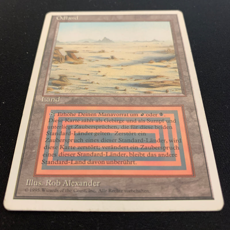 Magic the Gathering Badlands - Foreign White Bordered - German 