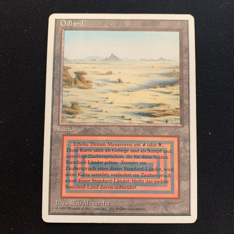 Magic the Gathering Badlands - Foreign White Bordered - German 