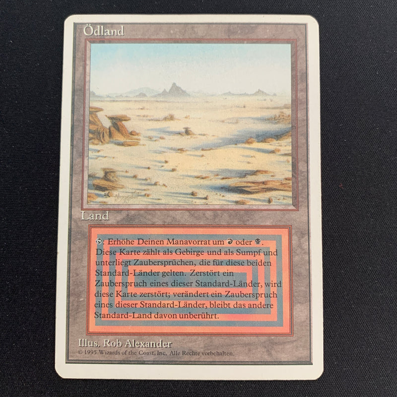 Magic the Gathering Badlands - Foreign White Bordered - German 