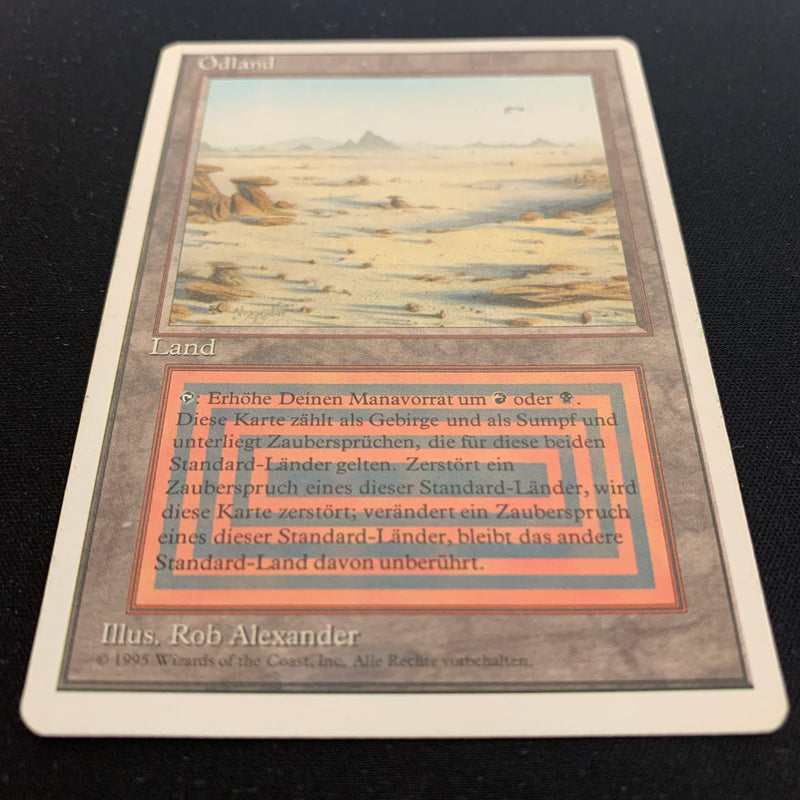 Magic the Gathering Badlands - Foreign White Bordered - German 