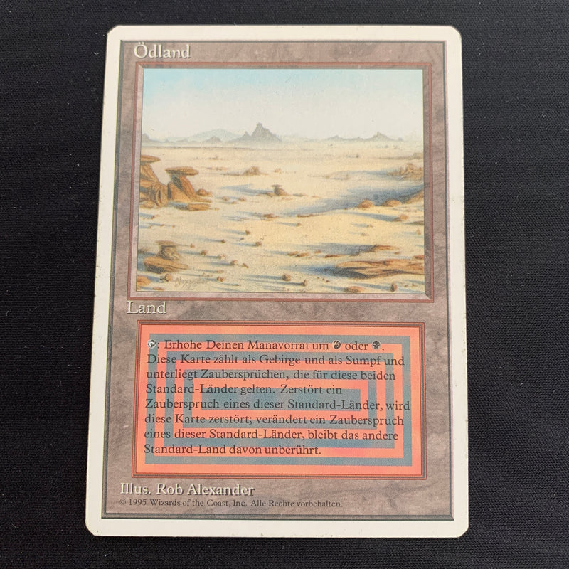 Magic the Gathering Badlands - Foreign White Bordered - German 