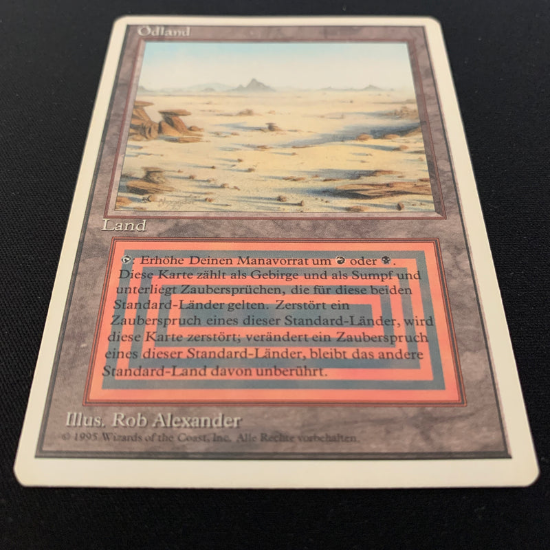 Magic the Gathering Badlands - Foreign White Bordered - German 