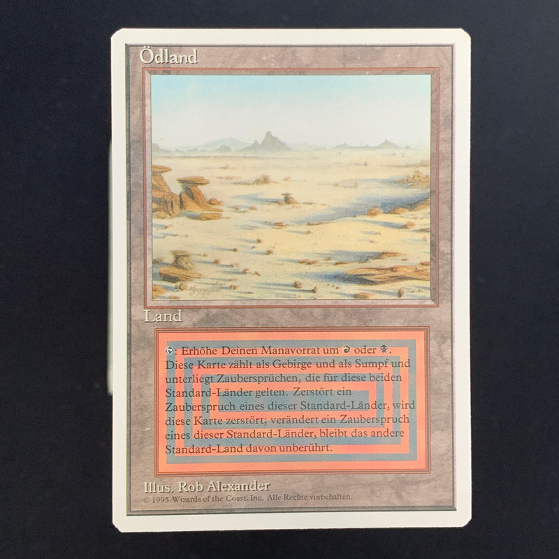 Magic the Gathering Badlands - Foreign White Bordered - German 