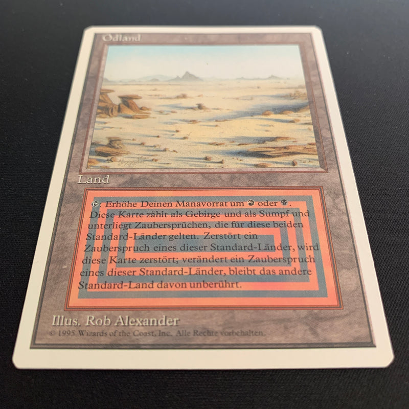 Magic the Gathering Badlands - Foreign White Bordered - German 