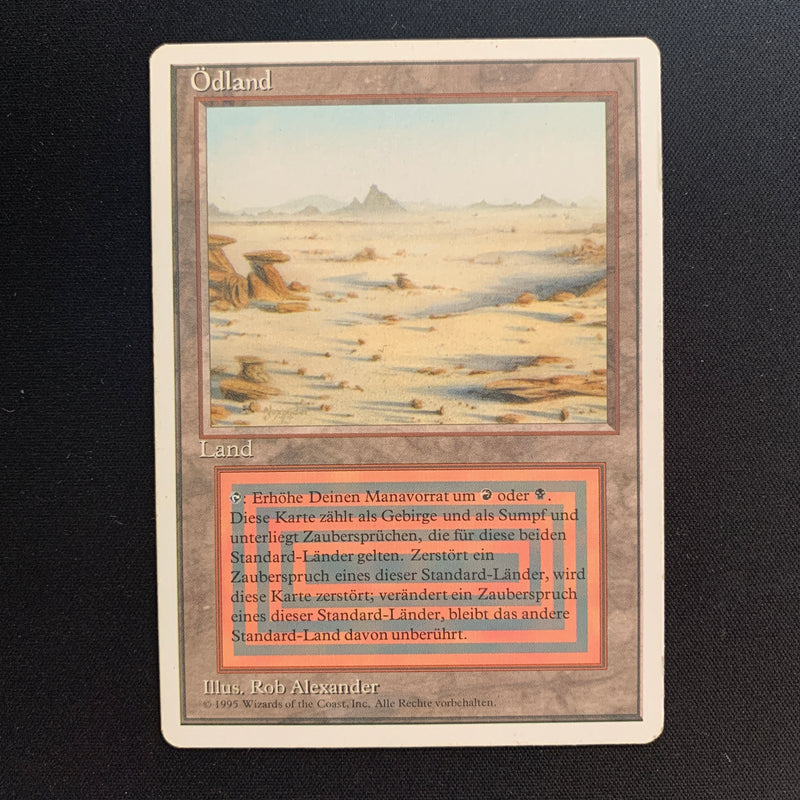 Magic the Gathering Badlands - Foreign White Bordered - German 