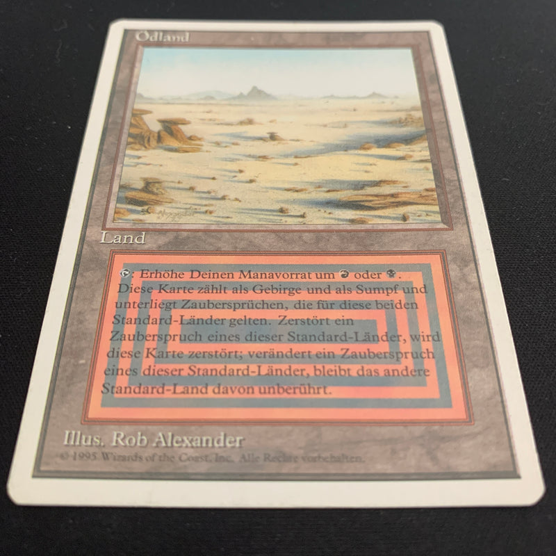 Magic the Gathering Badlands - Foreign White Bordered - German 