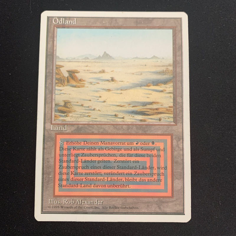 Magic the Gathering Badlands - Foreign White Bordered - German 