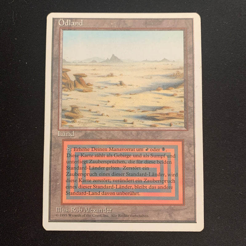 Magic the Gathering Badlands - Foreign White Bordered - German 