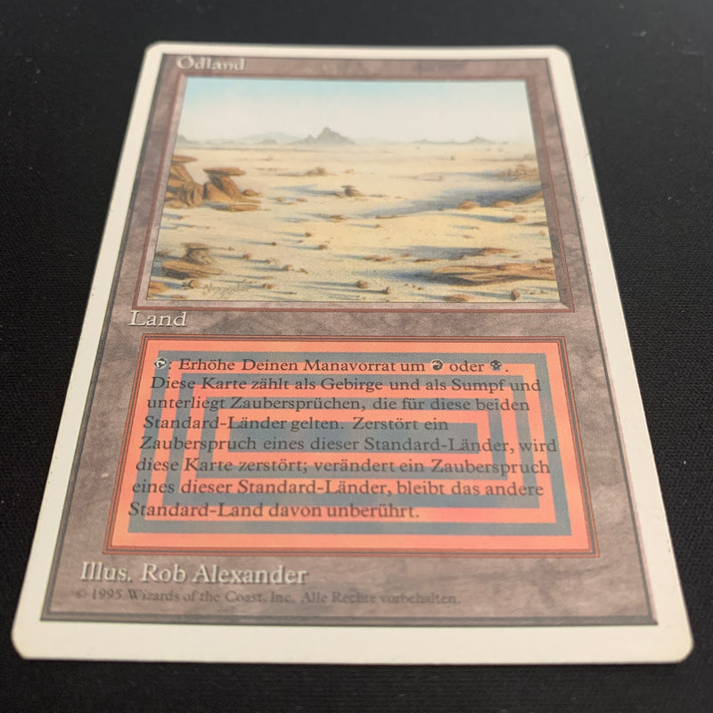 Magic the Gathering Badlands - Foreign White Bordered - German 