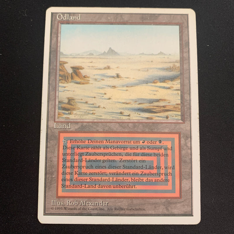 Magic the Gathering Badlands - Foreign White Bordered - German 