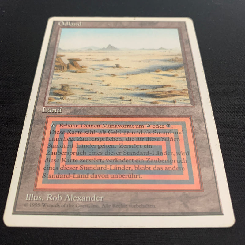 Magic the Gathering Badlands - Foreign White Bordered - German 