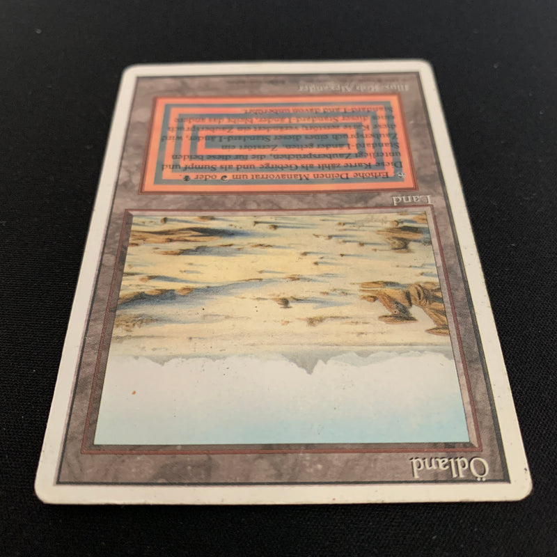 Magic the Gathering Badlands - Foreign White Bordered - German 