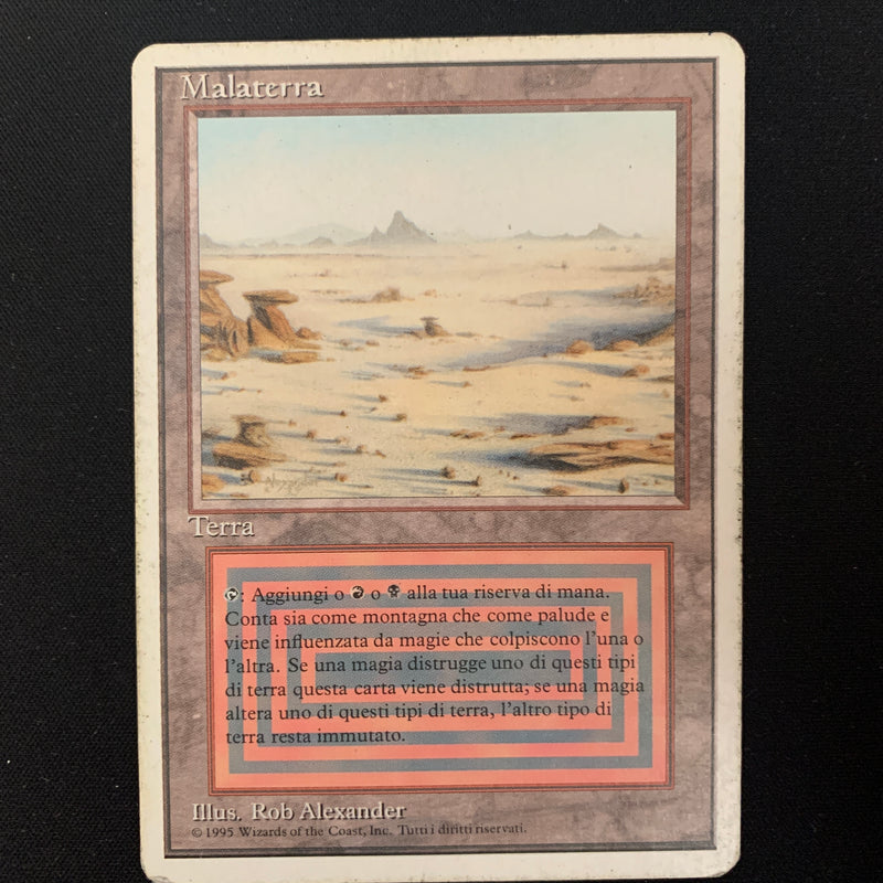 Magic the Gathering Badlands - Foreign White Bordered - Italian PL - 24516