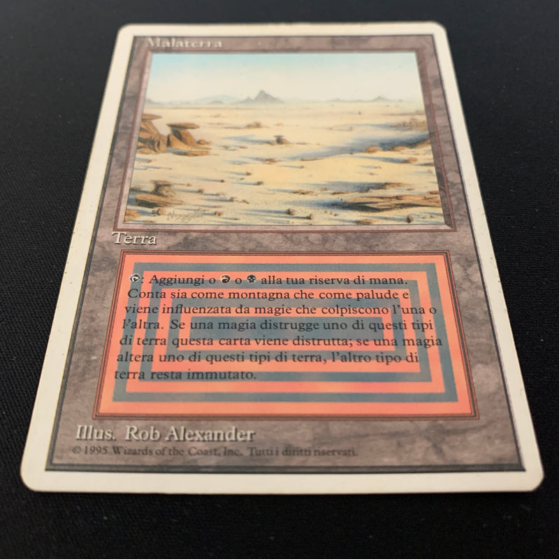 Magic the Gathering Badlands - Foreign White Bordered - Italian 