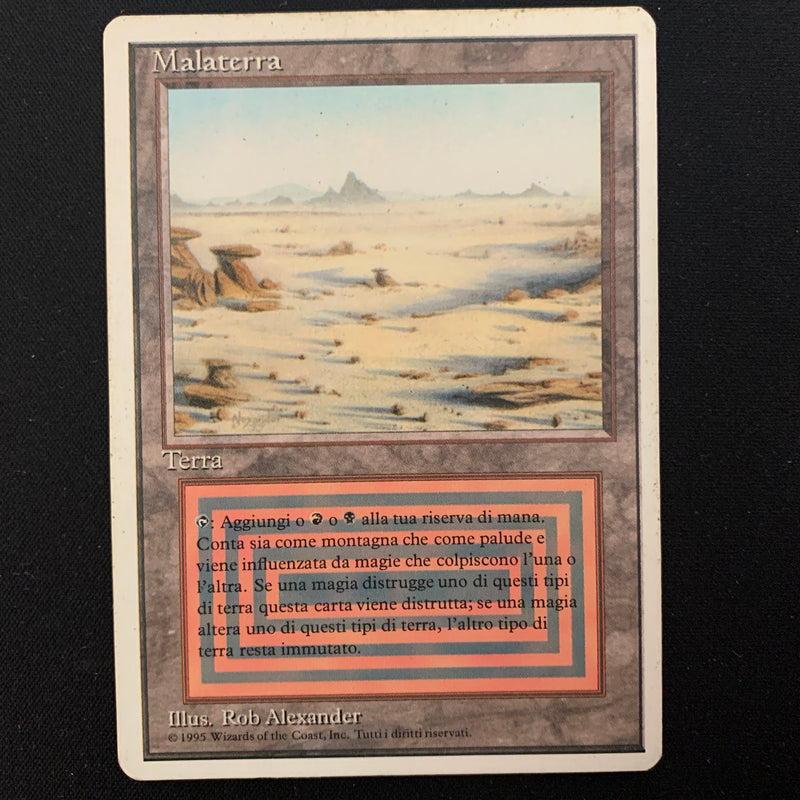 Magic the Gathering Badlands - Foreign White Bordered - Italian PL - 24517