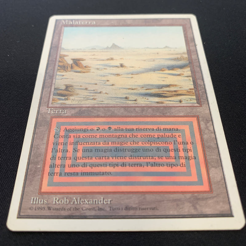 Magic the Gathering Badlands - Foreign White Bordered - Italian 