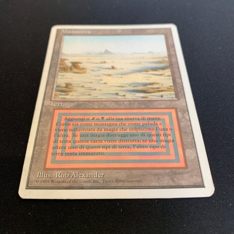 Magic the Gathering Badlands - Foreign White Bordered - Italian 