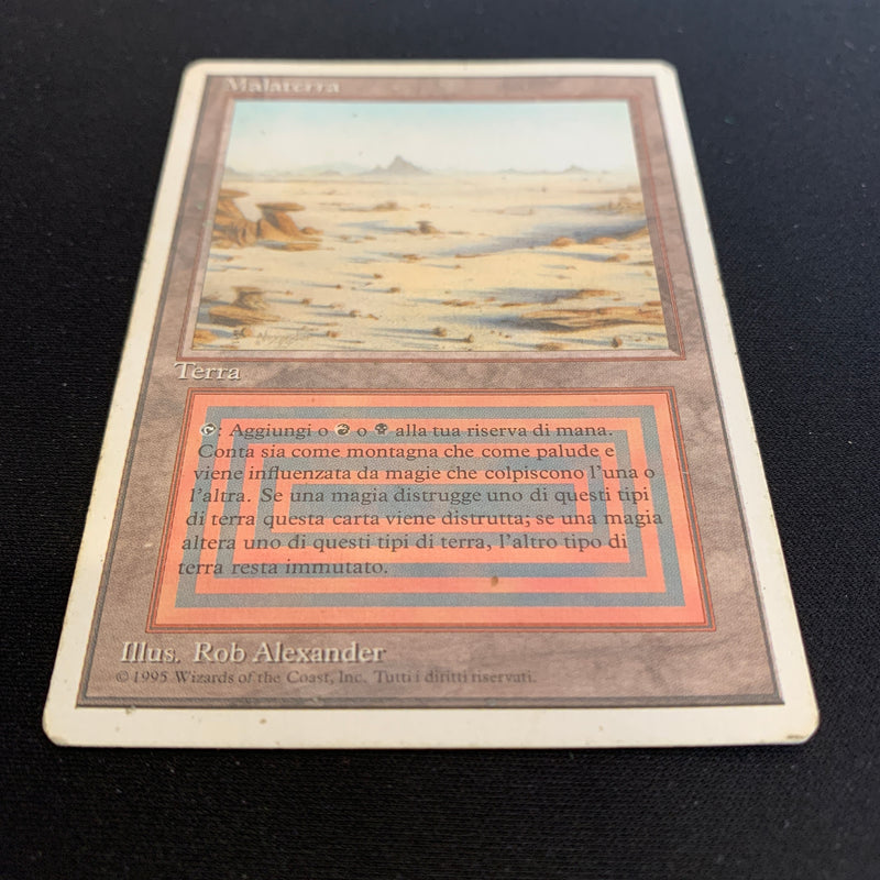 Magic the Gathering Badlands - Foreign White Bordered - Italian 