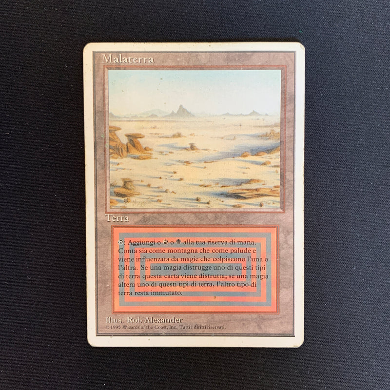 Magic the Gathering Badlands - Foreign White Bordered - Italian 