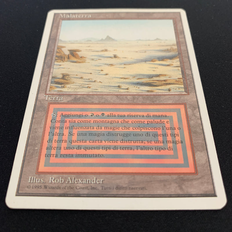 Magic the Gathering Badlands - Foreign White Bordered - Italian 