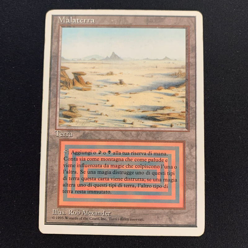 Magic the Gathering Badlands - Foreign White Bordered - Italian 