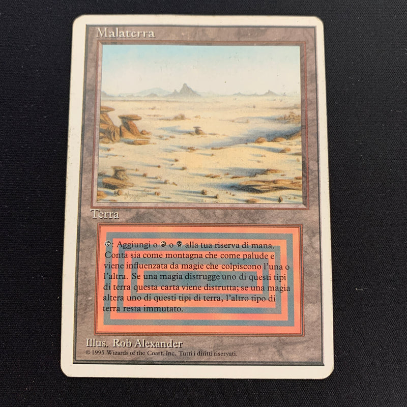 Magic the Gathering Badlands - Foreign White Bordered - Italian 