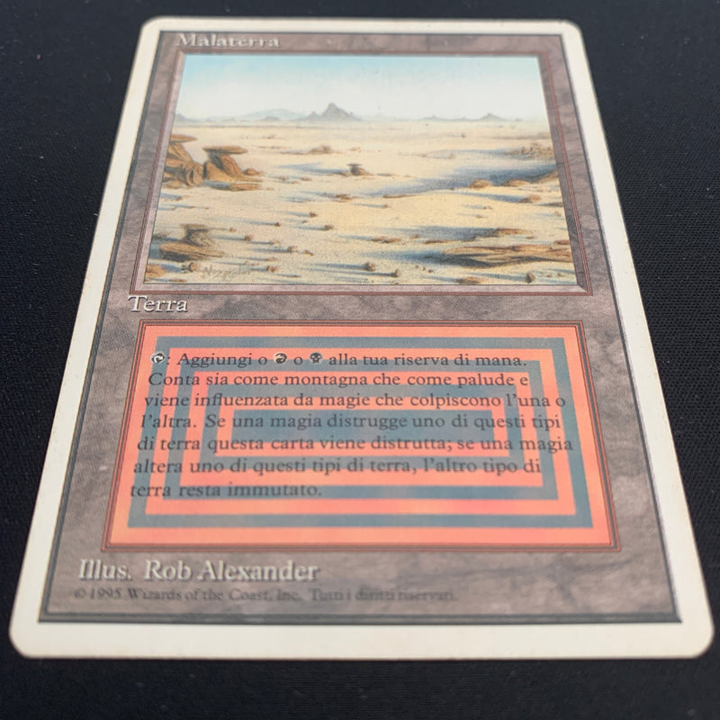 Magic the Gathering Badlands - Foreign White Bordered - Italian 