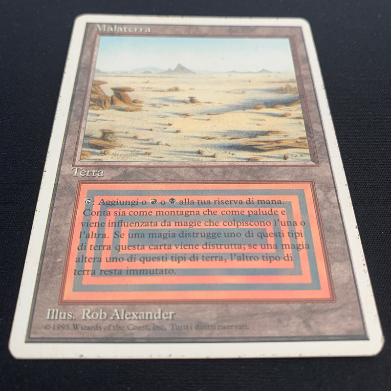 Magic the Gathering Badlands - Foreign White Bordered - Italian 