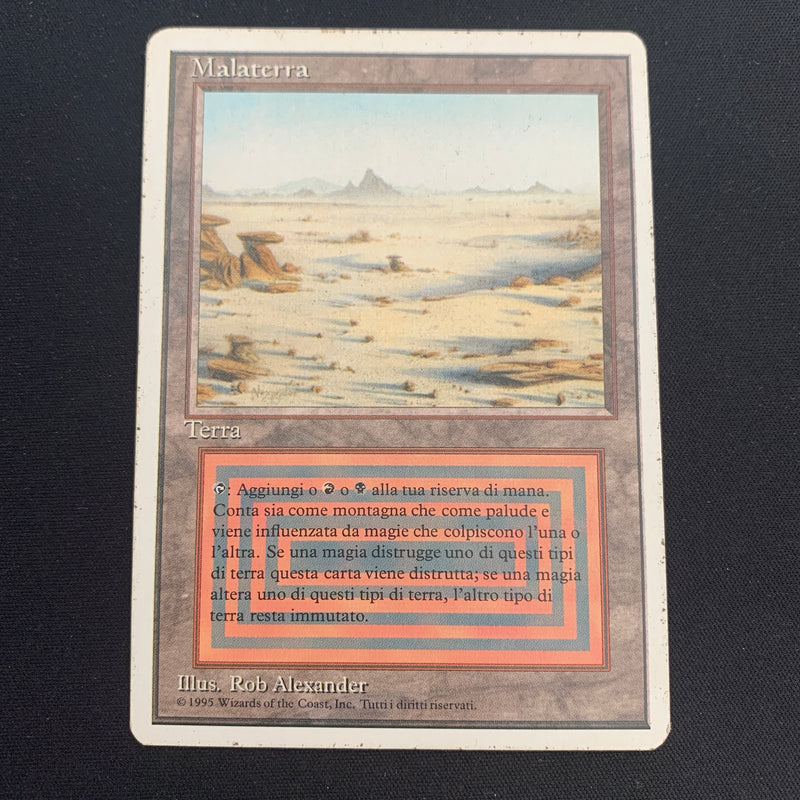 Magic the Gathering Badlands - Foreign White Bordered - Italian 