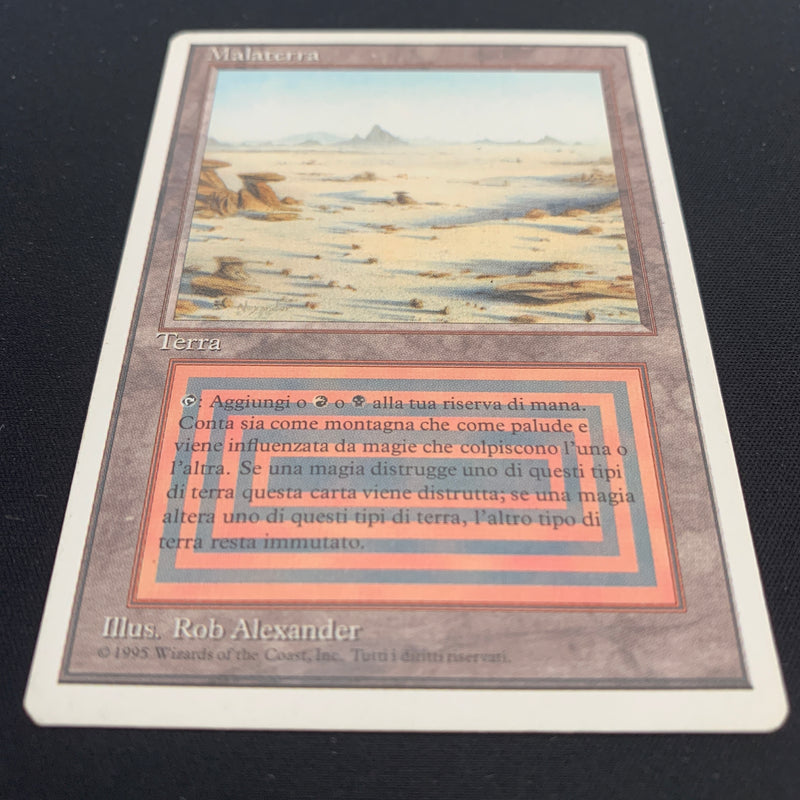 Magic the Gathering Badlands - Foreign White Bordered - Italian 