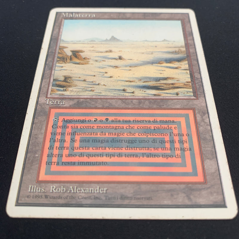 Magic the Gathering Badlands - Foreign White Bordered - Italian 