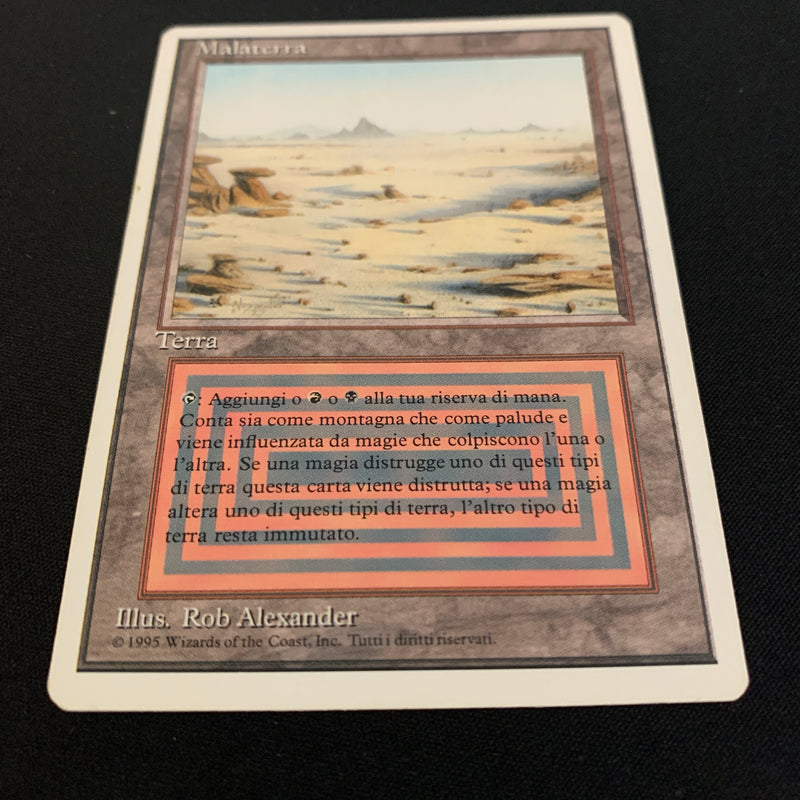 Magic the Gathering Badlands - Foreign White Bordered - Italian 